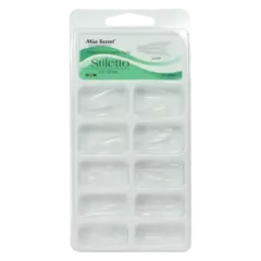 Tips stilleto clear x100