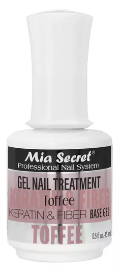 Gel nail treatment keratin Toffee
