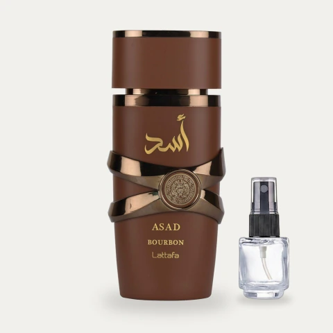 Decant Asad Bourbon Lattafa Eau de Parfum