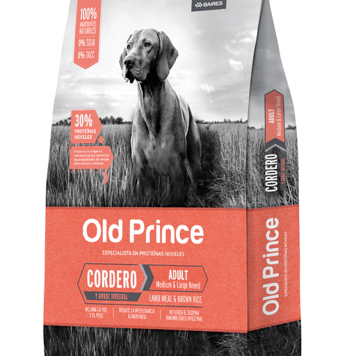 Old Prince Cordero Perro Adulto Mediano y Grande