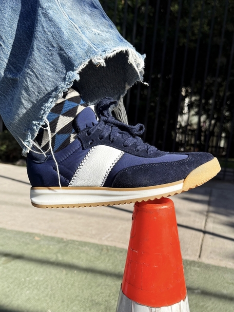 Zapatillas Level Blue Navy 35 - comprar online