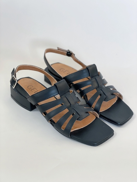 Sandalia Vlinder Black 35 - comprar online