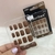 Kit 24 unhas postiça Marrom (Tam: Curto) UP0100 - comprar online