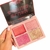 Paleta de Blush & Shine Rose Gold Ruby Rose Linha Rosa lançamento BLU0045 na internet