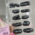 Kit c/ 100 unhas postiça tips preta quadrada - YuYaoZhi YNZ-100 UP0106 na internet