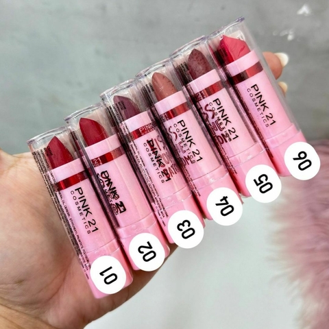 Batom em bala Kiss Cone - Pink 21 - BAT0011