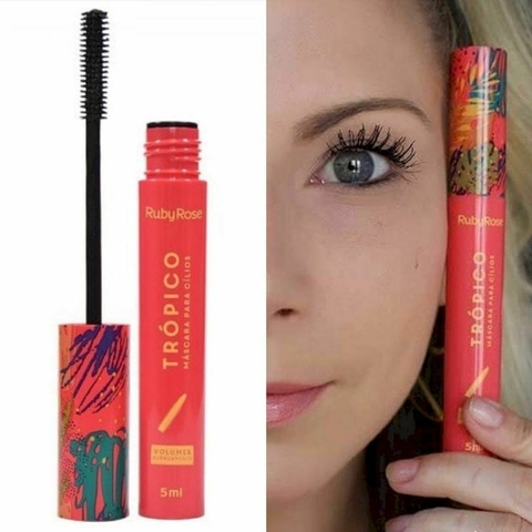 Rímel Trópico Ruby Rose Volume & Alongamento - RIM0056