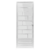 PORTA TIJOLINHO BRANCA C/VIDRO 80X210 ESQUERDA - comprar online