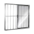 JANELA DE ALUMÍNIO 100X100 2 FOLHAS VIDRO LISO COM GRADE - comprar online
