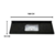 PIA PARA COZINHA GRANITO 160X55CM VERDE UBATUBA COM CUBA CENTRAL 11CM na internet