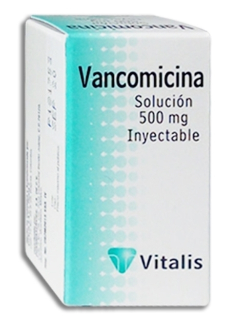 Vancomicina 500mg 1 ampolleta (Vitalis) - comprar en línea