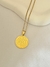 Colar Dourado Pai Nosso em Aço Inoxidável na internet