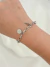 Pulseira São Bento e Cruz em Aço Inoxidável