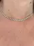Conjunto Choker + Pulseira Círculos 3D em Aço Inoxidável - comprar online
