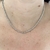Choker Corrente Trançada em Aço Inoxidável na internet