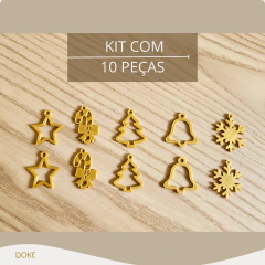 Kit Natal - Modelo 2 - DOKE ACESSÓRIOS DE DECORAÇÃO COM DESIGN