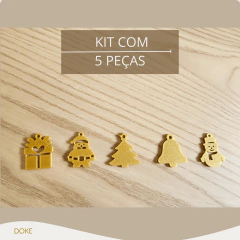 Kit Natal - Modelo 1 - DOKE ACESSÓRIOS DE DECORAÇÃO COM DESIGN