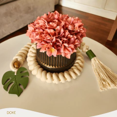 Colar de Mesa Trançado Macramê 1m20cm - comprar online