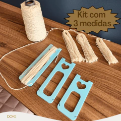Kit 3 Gabaritos para Tassel 18, 15 e 12cm - comprar online