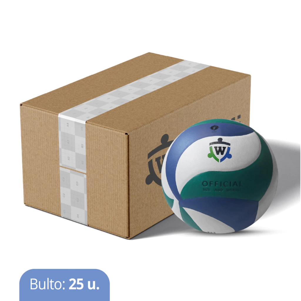 BULTO 25 U. - PELOTA DE VOLEY PACIFIC HELICOIDAL WOLFI