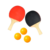 SET PALETAS Y PELOTITAS DE PING PONG RECREATIVO
