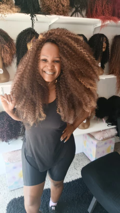 Wig afro paty 2 - Espaço de Beleza Rhay WIG SHOP