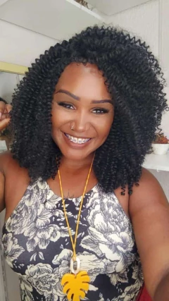 Wig Letícia (human hair) - loja online