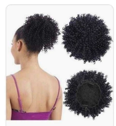 Afro puff