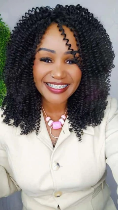 Wig Letícia (human hair) - comprar online