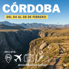 Carlos Paz - Córdoba del 04 al 08 de Febrero 2026 - comprar online