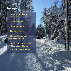 Bariloche del 29 de Julio al 02 de Agosto. - comprar online