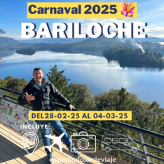 Bariloche. Carnaval 2025, del 28/02 al 04/03