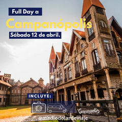 Campanopolis sábado 12 de abril. - comprar online