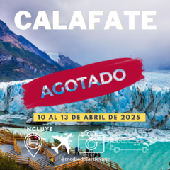 Calafate. del 10 al 13 de abril. - comprar online