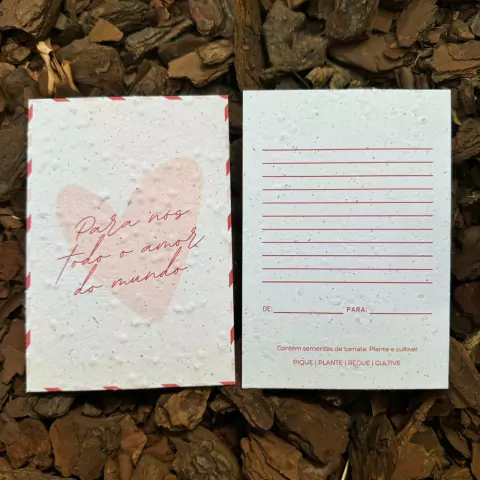 Dia dos Namorados - tamanho 9x13cm (50 unidades)