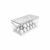 Organizador de Ovos Com Tampa Clear Fresh - 36 ovos