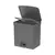 Lixeira com Pedal Trium 20L - Chumbo - comprar online