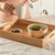 Bandeja de Bambu com Alça Sense 37x28,5x5,5cm - comprar online