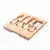 Conjunto de Tábua e Facas para Queijo Terrazo 23x23x4cm - comprar online