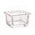 Mini Bowl Quadrado de Cristal Coração - 8,5x8,5x5cm - comprar online