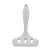 Espátula Vazada de Silicone Cinza - 29x8cm na internet