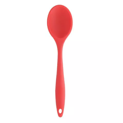 Colher de Silicone Vermelha - 27x6cm