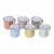 Conjunto 6 Canecas Cerâmica Motive Colorida 130ml - comprar online