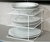Organizador de Pratos Quadrado Essence Branco - comprar online