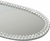 Bandeja Oval de Espelho com Strass Hills - 30x14cm na internet