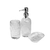 Conjunto para Banheiro de Vidro Lux - 3 peças