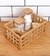 Cesto Vazado de Bambu Oikos 5L - 27x18x12cm - loja online