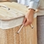 Cesto Retangular de Bambu Natural com Forro e Tampa Oikos 60cm - comprar online