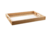 Bandeja De Madeira Pinus Fundo Sisal Natural - 30x17x4,5cm - La Casa - Produtos Organizadores