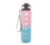 Garrafa Squeeze em Policarbonato Degradê Rosa e Azul 1L